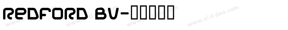 Redford BV字体转换